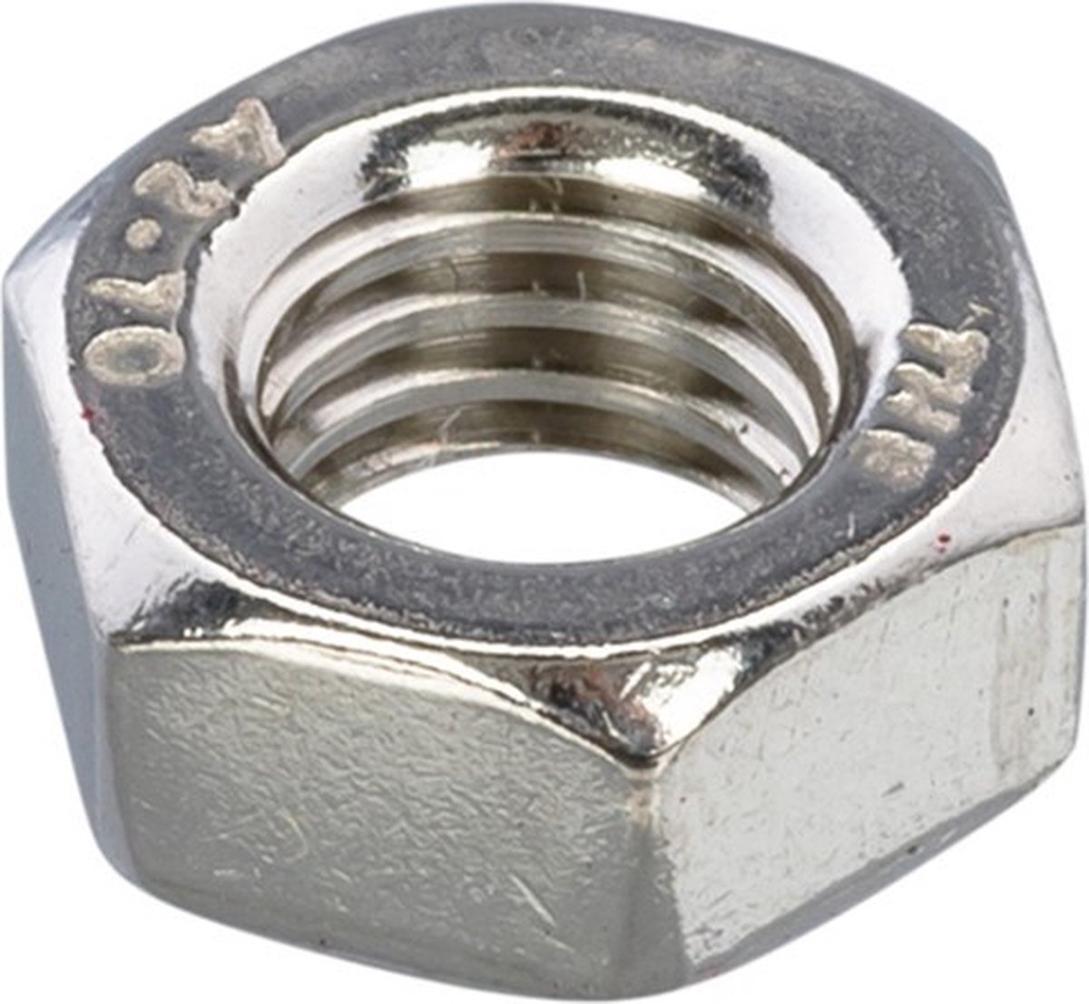 Moer Zeskant M20 RVS A4 - 50 stuks