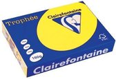 Clairefontaine Trophée Intens A4 zonnegeel 160 g 250 vel