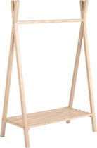 Kave Home - Tipi Maralis pour enfant 100 x 50 cm en bois de frêne
