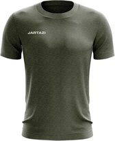 Jartazi T-shirt Premium Heren Katoen Legergroen Maat Xl