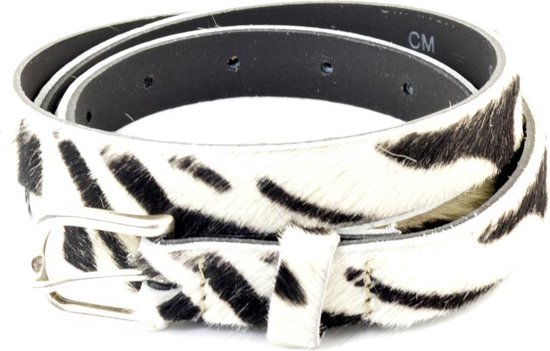 Cowboysbelt Belt 259138 - Size 100 - Zebra