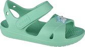 Crocs Classic Cross-Strap Charm Sandal 206947-3U3, Kinderen, Groen, sportsandalen, maat: 28/29 EU