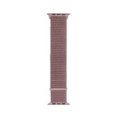 Voor Apple Watch Series 6 & SE & 5 & 4 44 mm / 3 & 2 & 1 42 mm Mutural nylon horlogeband (roze)