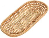 Handgeweven Tafelschaal of Opberger - L 27x11.8x4.5cm -
