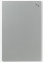 NAGA Magnetisch Glasbord Zilver 40 x 60 cm