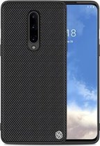 Voor OnePlus 8 NILLKIN Nylon Fiber PC + TPU beschermhoes (zwart)