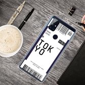 Voor OnePlus Nord N10 5G Boarding Pass Series TPU telefoon beschermhoes (Tokyo)