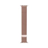 Voor Apple Watch Series 6 & SE & 5 & 4 40 mm / 3 & 2 & 1 38 mm Mutural Milanese roestvrijstalen horlogeband (roségoud)