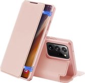 Voor Samsung Galaxy Note20 Ultra DUX DUCIS Skin X-serie PU + TPU horizontale flip lederen tas met houder en kaartsleuven (roze)