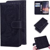 Voor Nokia 3.2 Tiger Embossing Pattern Horizontale Flip Leather Case met houder & kaartsleuven & portemonnee (zwart)