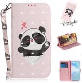 Voor Galaxy S20 Ultra 3D Formule Patroon Magnetische Aantrekkelijkheid Horizontale Flip Leren Case met Lanyard, Steunhouder & Kaartsleuf & Portemonnee (Love-Heart Bear)