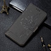 Voor Xiaomi Mi 9 Pro Litchi Textuur Veer Embossing Horizontale Flip Leren Case met Houder & Kaartsleuven & Portemonnee & Fotolijst & Lanyard (Grijs)