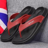 Jeugdige trend Comfortabele en draagbare outdoor-casual slippers voor heren (kleur: rood, maat: 43)
