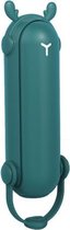 DS208 Opvouwbare multifunctionele USB-zaklamp Ventilator Draagbare aromatherapie Muggenmelk Mini Handheld-ventilator (groen)