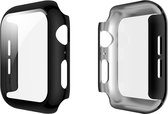 Mobigear Royal Hardcase Hoesje voor Apple Watch Series 6 (44mm) - Zwart