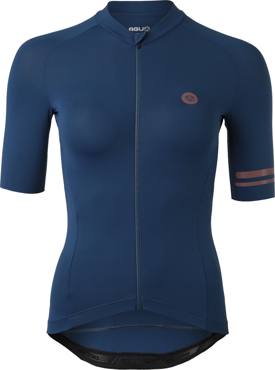 AGU Solid Fietsshirt II Trend Dames - Blauw - XL