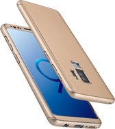 Voor Galaxy S9 + Frosted PC Hard volledig ingepakte beschermhoes (goud)