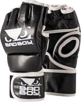 BadBoy MMA Handschoenen Zonder Duim Zwart/Wit XXL