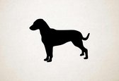 Silhouette hond - Posavac Hound - S - 44x60cm - Zwart - wanddecoratie
