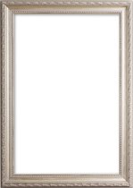 Barok Lijst 60x90 cm Zilver - Franklin