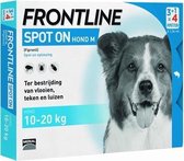 Frontline hond spot on medium - 4 pipet - 1 stuks