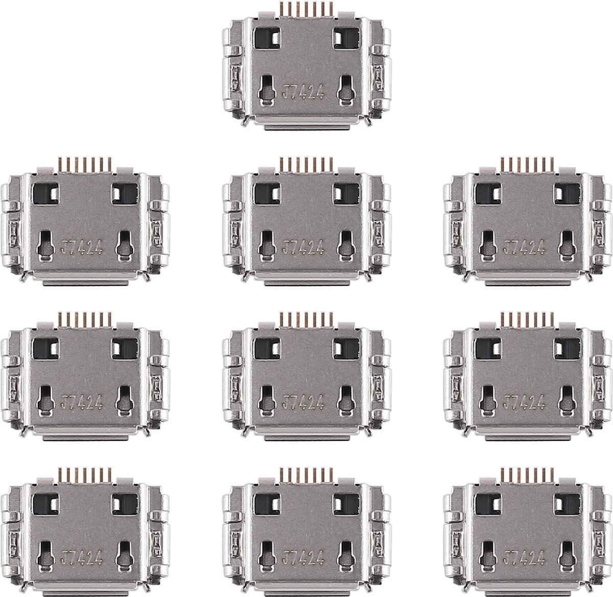 Let op type!! 10 PCS Charging Port Connector for Galaxy Note N7000 / i9220 / S5830