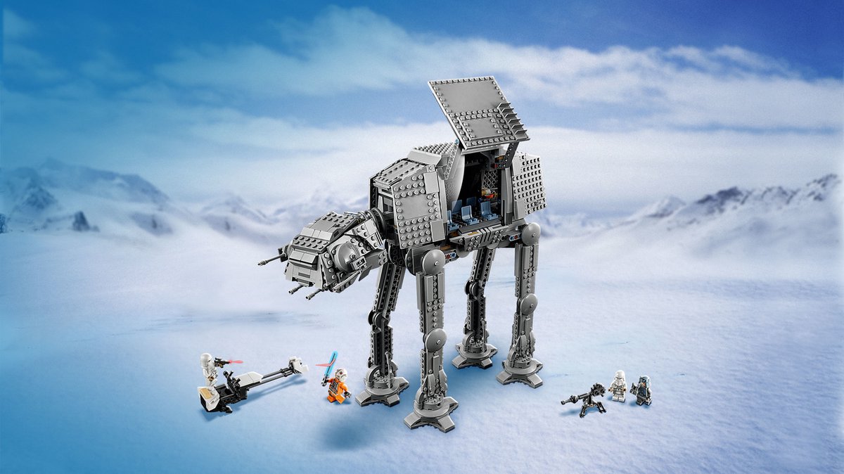 LEGO® Star Wars™ AT-AT™ 75288 bouwset, leuke speelset voor kinderen die spannende missies uit het Star Wars universum en scènes uit de klassieke Star Wars trilogie willen naspelen (1267 onderdelen) — afbeelding 5