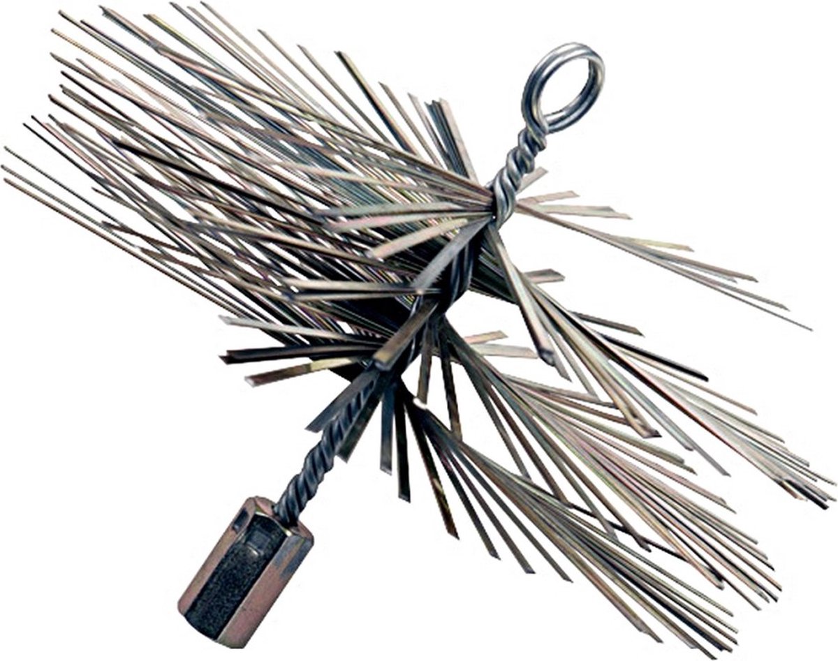 DarioTools - CMB208180 Schoorsteenveegborstel Ø18cm - Metaal - Rond