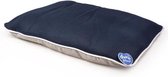 DUVO + Airmesh kussen met rits - Blauw en grijs - 100 x 70 x 10 cm - 1.773 kg - Voor hond