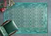 Flycarpets Adrasos Vintage Vloerkleed - 190x280cm - Turquoise