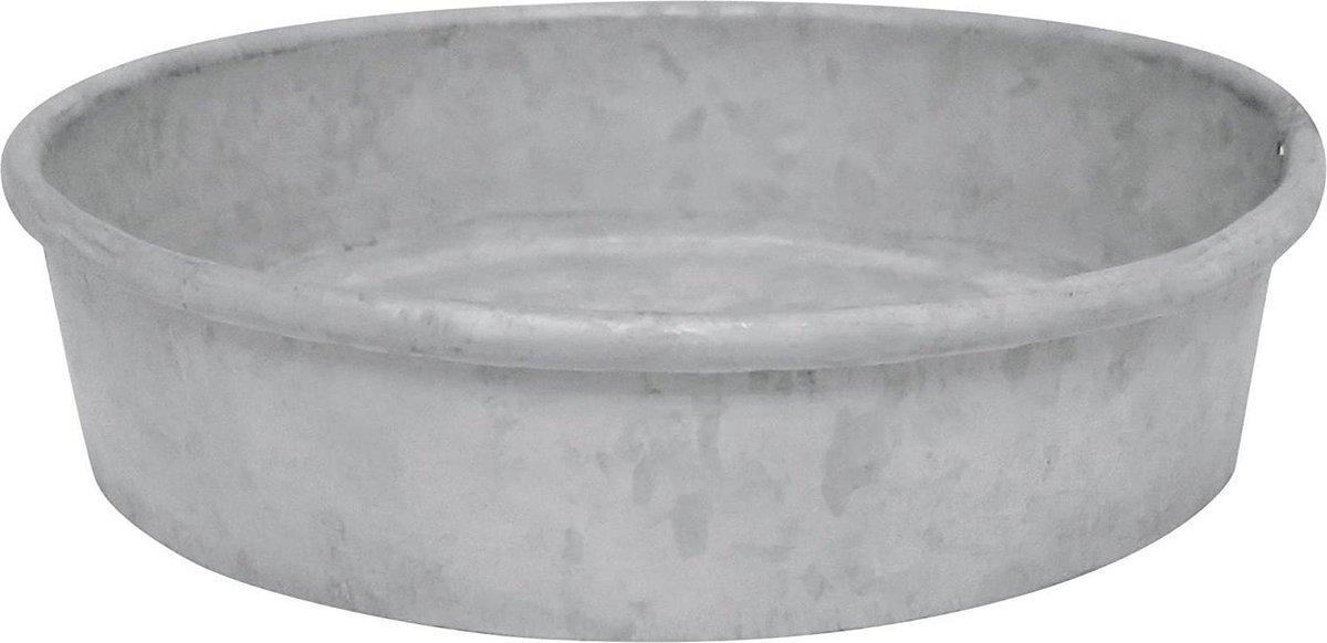 Oud zink schotel voor 9 cm pot