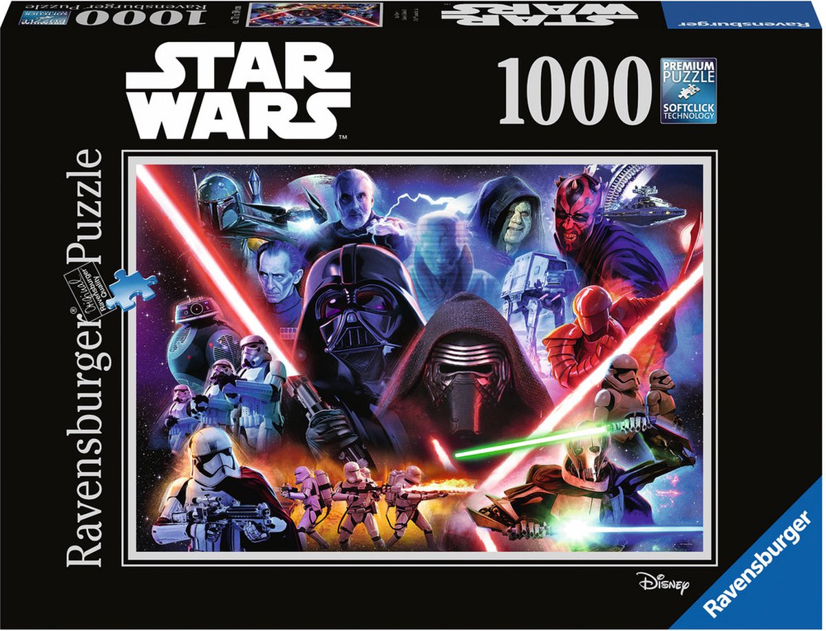 Ravensburger puzzel Disney Star Wars Limited Edition 6 - Legpuzzel - 1000 stukjes - Ravensburger