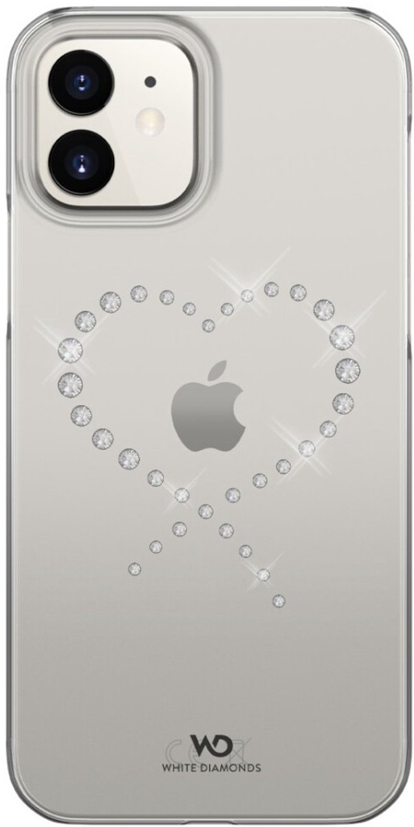 White Diamonds Eternity Cover Voor Apple IPhone 12 Mini Crystal
