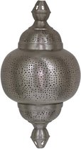 Oosterse Wandlamp Houriya Nikkel Goud 23 x 12 x 41cm