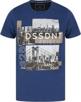 DISSIDENT T-Shirt City Blauw Man