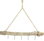 Non-branded Decoratiehanger Bjork 15 X 64 Cm Hout Bruin