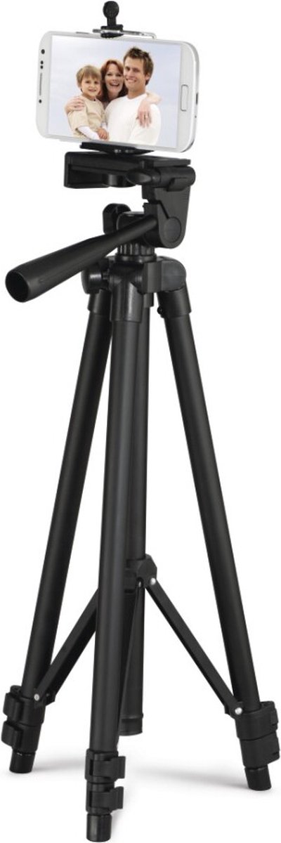 Hama 112-3D Speciaal statief 1/4 inch Werkhoogte: 40 - 112 cm Zwart Bluetooth