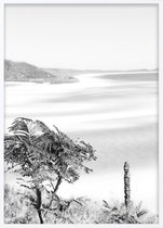 Poster Met Witte Lijst - Whitsunday Eiland Poster