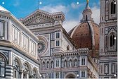 Basiliek van Santa Maria del Fiore in Florence - Foto op Tuinposter - 120 x 80 cm