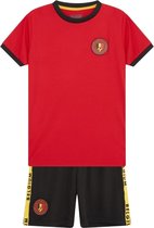 België jongens voetbaltenue 21/22 - België tenue - jongens België tenue -  kids voetbaltenue - België shirt en broekje - maat 140