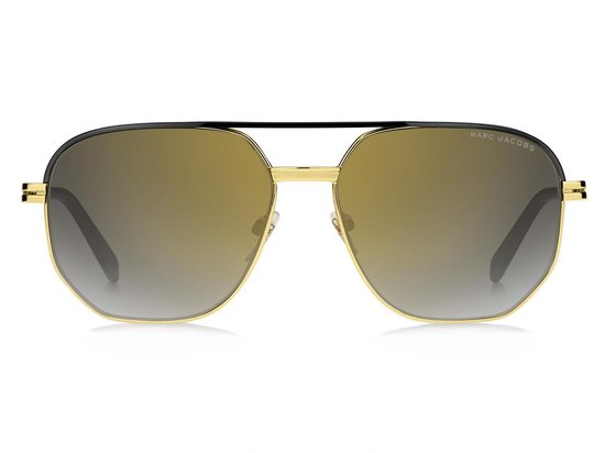 Marc Jacobs Zonnebril 469/s Heren Cat. 3 Vierkant Zwart/goud van Marc Jacobs — afbeelding 4