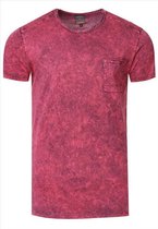 T-shirt - heren - Rusty Neal - Bordeaux - 15283