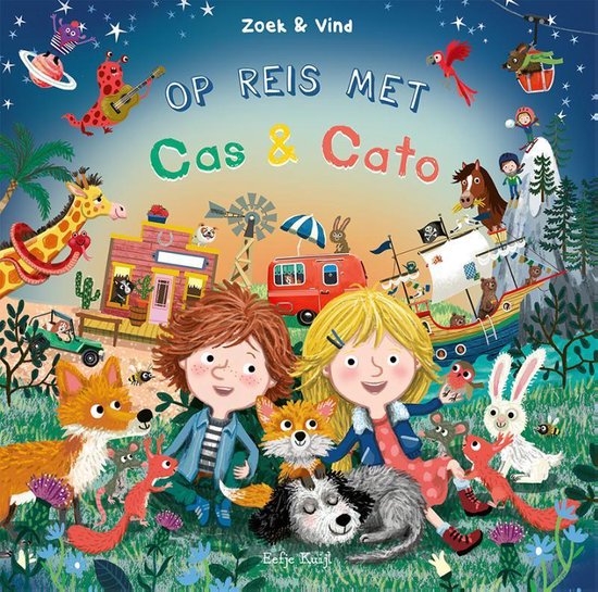Zoek en vind - Op reis met Cas & Cato - zoekboek