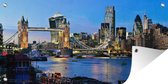 Tuinposter Tower Bridge - Londen - Engeland - 60x30 cm - Tuindoek - Buitenposter