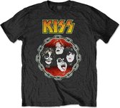 Kiss Heren Tshirt -M- You Wanted The Best Zwart