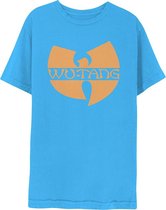 WuTang Clan Heren Tshirt -XL- Logo Blauw