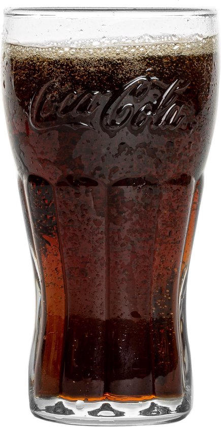 Coca-Cola Contourglazen 27cl - 6 stuks | bol.com