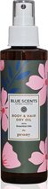 Blue Scents Body & Hair Dry Oil Pioenroos