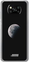 6F hoesje - geschikt voor Xiaomi Poco X3 Pro -  Transparant TPU Case - Moon Night #ffffff