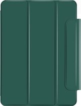 Shop4 - iPad Pro 11 (2020) Hoes - Magnetische Smart Cover Donker Groen